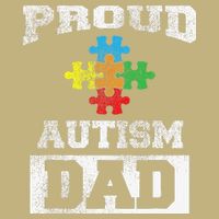 Autism Puzzle Piece Flag Autism Awareness For Dad Performance Shirt