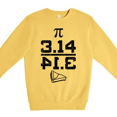 Aneisha Pi Pie Nerdy Geek Math Gift For Happy Pi Day Gift Premium Crewneck Sweatshirt