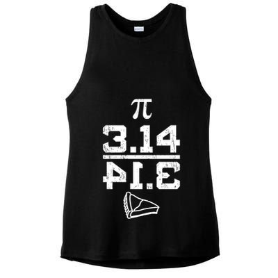 Aneisha Pi Pie Nerdy Geek Math Gift For Happy Pi Day Gift Ladies PosiCharge Tri-Blend Wicking Tank