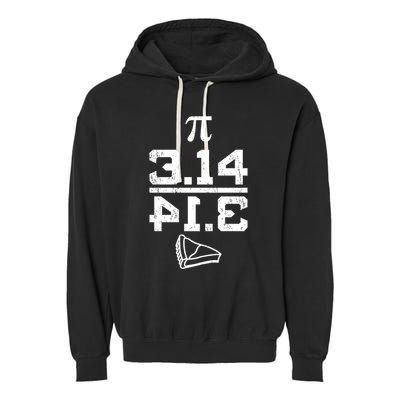 Aneisha Pi Pie Nerdy Geek Math Gift For Happy Pi Day Gift Garment-Dyed Fleece Hoodie