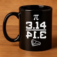 Aneisha Pi Pie Nerdy Geek Math Gift For Happy Pi Day Gift 11oz C Handle Ceramic Mug
