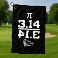 Aneisha Pi Pie Nerdy Geek Math Gift For Happy Pi Day Gift Golf Towel