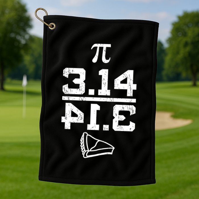 Aneisha Pi Pie Nerdy Geek Math Gift For Happy Pi Day Gift Golf Towel