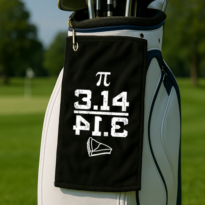 Aneisha Pi Pie Nerdy Geek Math Gift For Happy Pi Day Gift Golf Towel