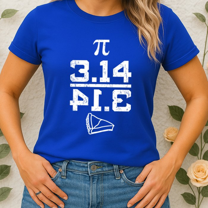 Aneisha Pi Pie Nerdy Geek Math Gift For Happy Pi Day Gift Womens T-Shirt