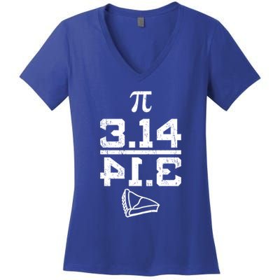 Aneisha Pi Pie Nerdy Geek Math Gift For Happy Pi Day Gift Women's V-Neck T-Shirt
