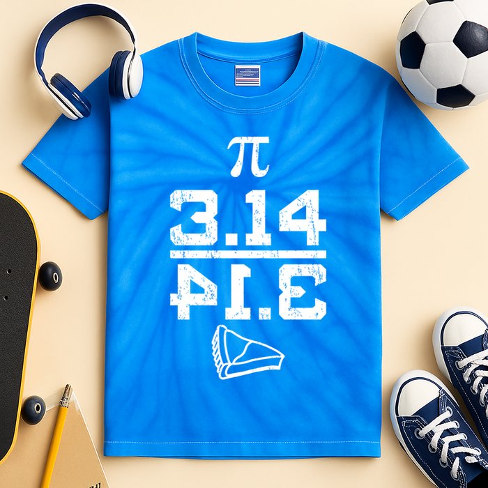 Aneisha Pi Pie Nerdy Geek Math Gift For Happy Pi Day Gift Kids Tie-Dye T-Shirt