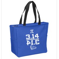 Aneisha Pi Pie Nerdy Geek Math Gift For Happy Pi Day Gift Zip Tote Bag