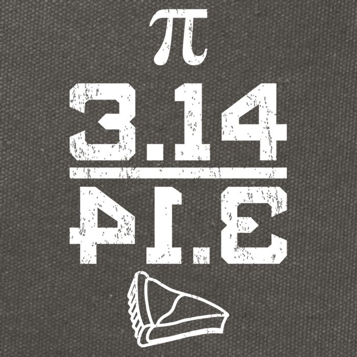 Aneisha Pi Pie Nerdy Geek Math Gift For Happy Pi Day Gift Cotton Canvas Backpack