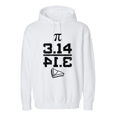 Aneisha Pi Pie Nerdy Geek Math Gift For Happy Pi Day Gift Garment-Dyed Fleece Hoodie