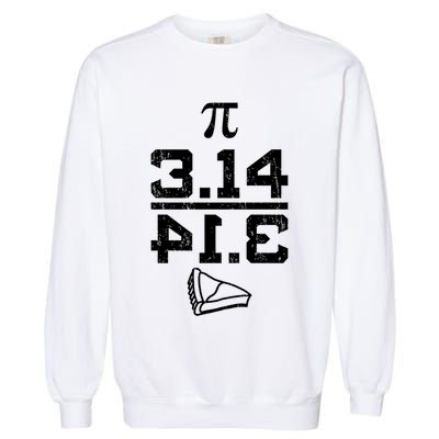 Aneisha Pi Pie Nerdy Geek Math Gift For Happy Pi Day Gift Garment-Dyed Sweatshirt
