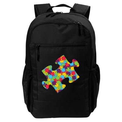 Autism Puzzle Piece Gift Backpack