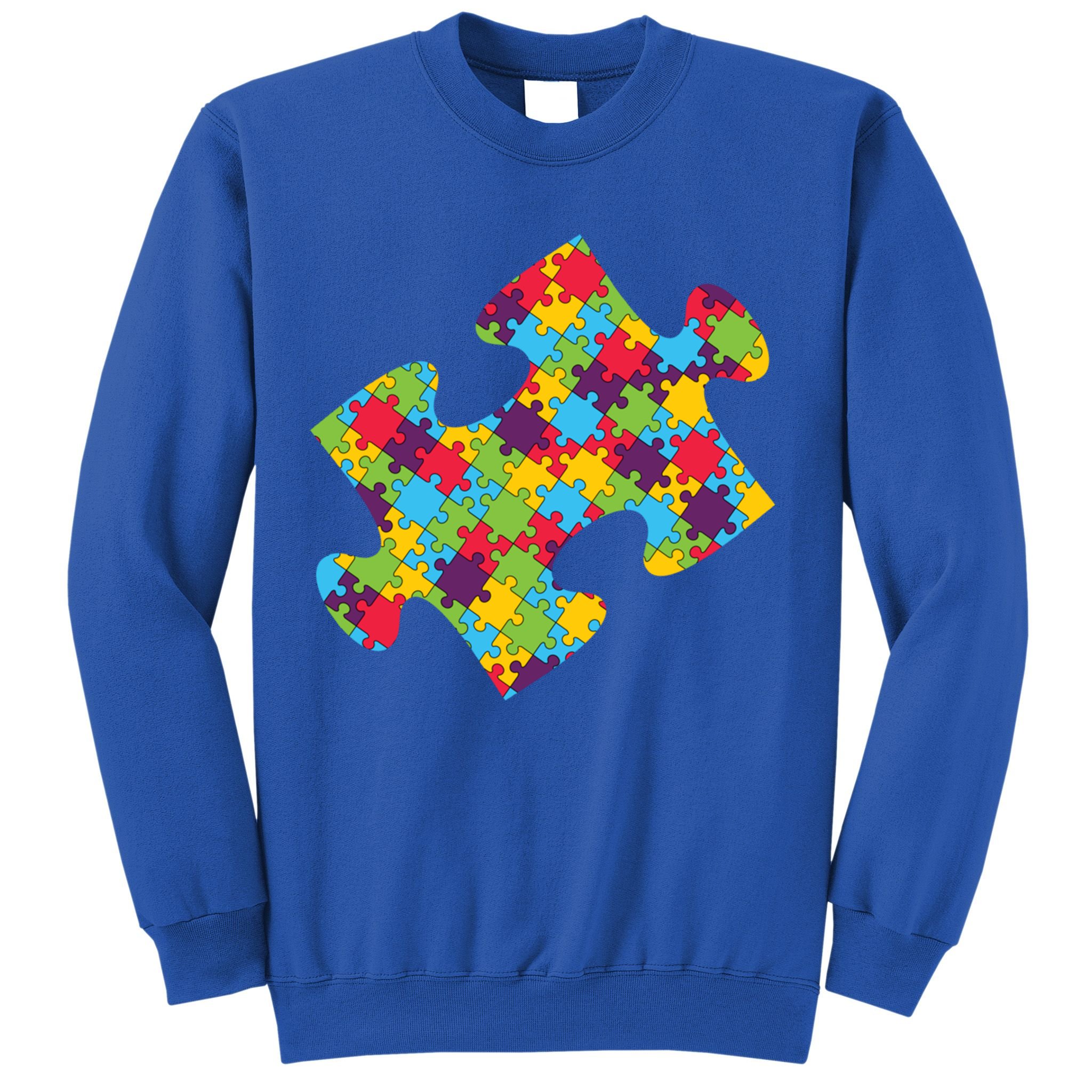 Autism Puzzle Piece Gift Sweatshirt