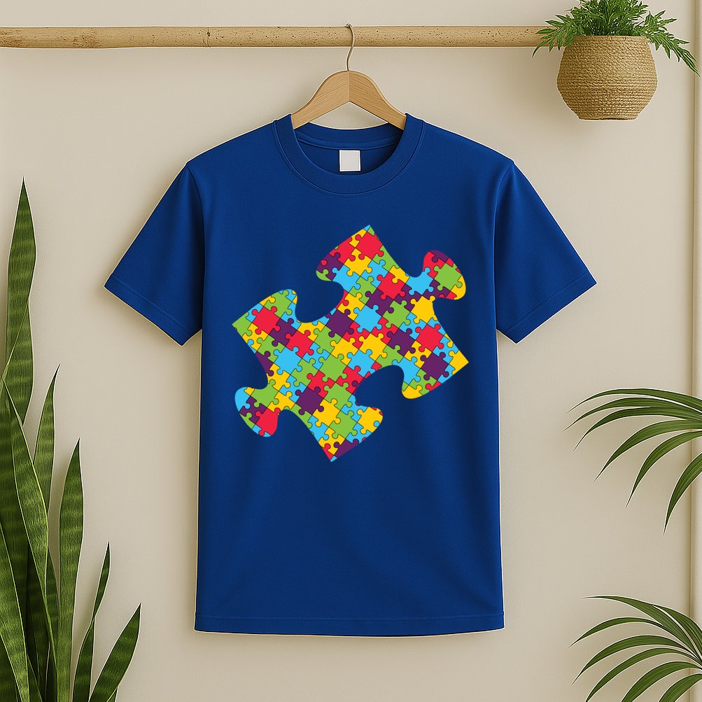 Autism Puzzle Piece Gift T-Shirt