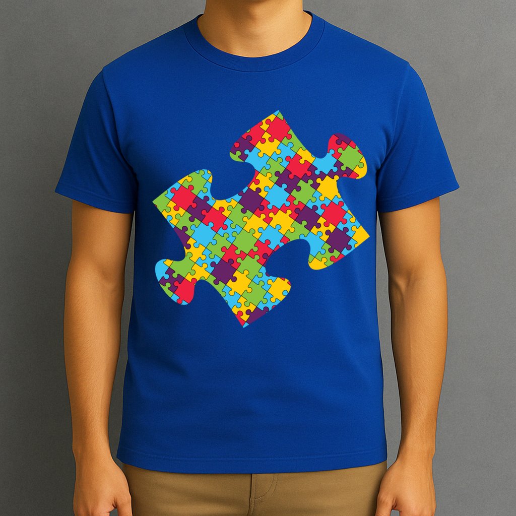 Autism Puzzle Piece Gift T-Shirt