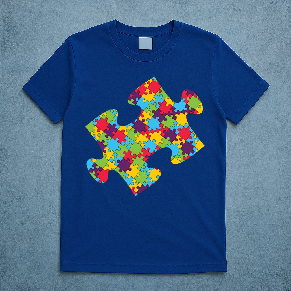 Autism Puzzle Piece Gift T-Shirt