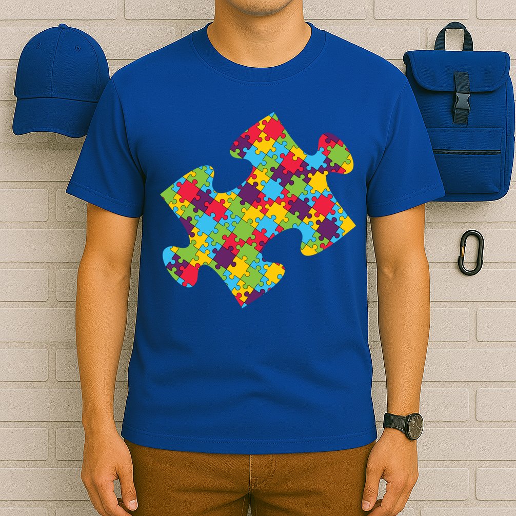 Autism Puzzle Piece Gift T-Shirt
