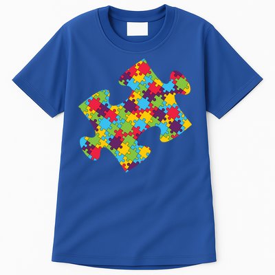 Autism Puzzle Piece Gift Tall T-Shirt