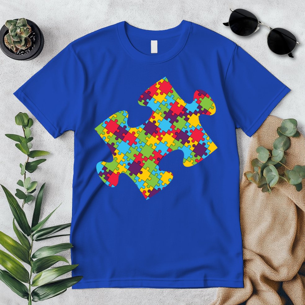 Autism Puzzle Piece Gift Premium T-Shirt