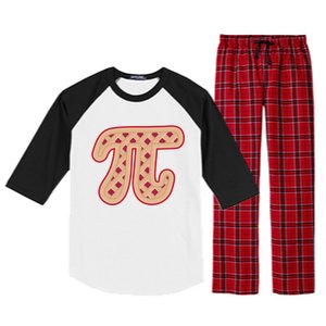 Apple Pie Pi Day 3 14159 Gift For Math Nerds And Geeks Gift Raglan Sleeve Pajama Set