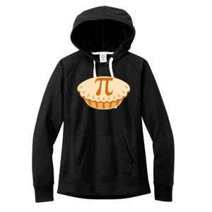 Apple Pie Pi Day Math Symbol Design For Teachers Students Gift Women's Fleece Hoodie