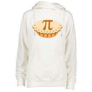 Apple Pie Pi Day Math Symbol Design For Teachers Students Gift Womens Funnel Neck Pullover Hood