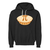 Apple Pie Pi Day Math Symbol Design For Teachers Students Gift Garment-Dyed Fleece Hoodie
