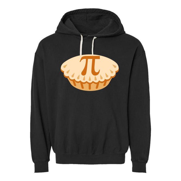 Apple Pie Pi Day Math Symbol Design For Teachers Students Gift Garment-Dyed Fleece Hoodie
