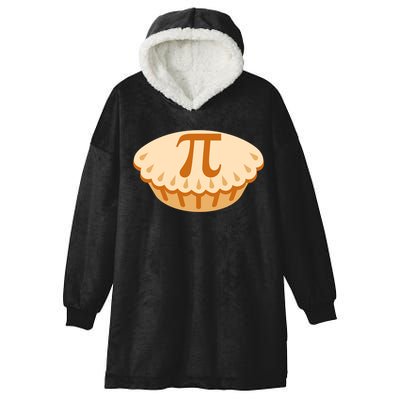 Apple Pie Pi Day Math Symbol Design For Teachers Students Gift Hooded Wearable Blanket