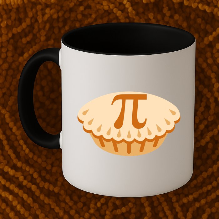 Apple Pie Pi Day Math Symbol Design For Teachers Students Gift Mug