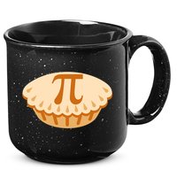 Apple Pie Pi Day Math Symbol Design For Teachers Students Gift 15oz Campfire Ceramic Mug