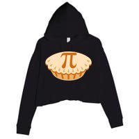 Apple Pie Pi Day Math Symbol Design For Teachers Students Gift Crop Fleece Hoodie