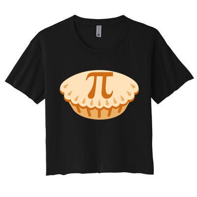 Apple Pie Pi Day Math Symbol Design For Teachers Students Gift Crop Top
