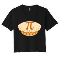 Apple Pie Pi Day Math Symbol Design For Teachers Students Gift Crop Top