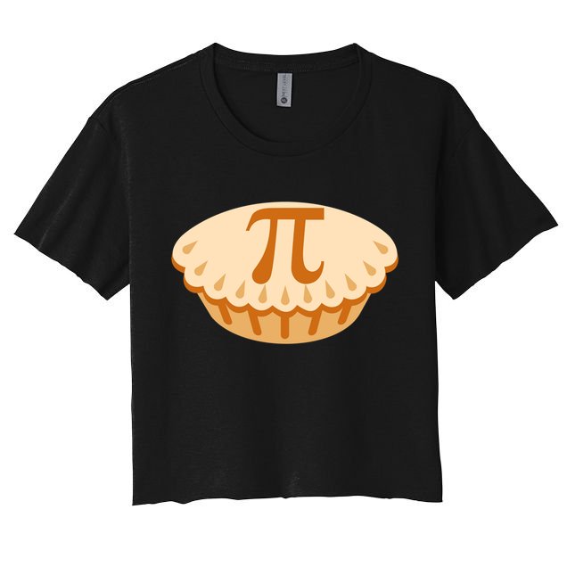 Apple Pie Pi Day Math Symbol Design For Teachers Students Gift Crop Top