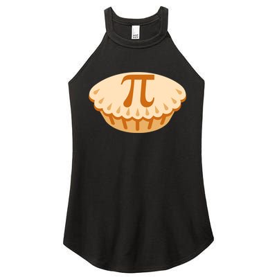 Apple Pie Pi Day Math Symbol Design For Teachers Students Gift Women's Perfect Tri Rocker Tank