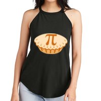 Apple Pie Pi Day Math Symbol Design For Teachers Students Gift Women's Perfect Tri Rocker Tank