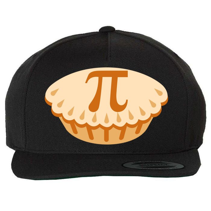 Apple Pie Pi Day Math Symbol Design For Teachers Students Gift Wool Snapback Cap