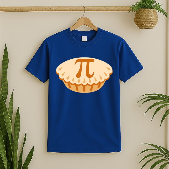 Apple Pie Pi Day Math Symbol Design For Teachers Students Gift T-Shirt