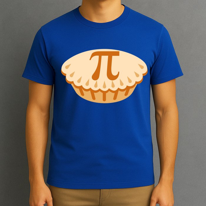 Apple Pie Pi Day Math Symbol Design For Teachers Students Gift T-Shirt