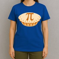 Apple Pie Pi Day Math Symbol Design For Teachers Students Gift T-Shirt