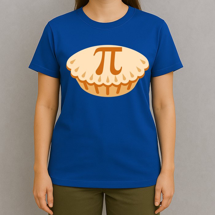 Apple Pie Pi Day Math Symbol Design For Teachers Students Gift T-Shirt