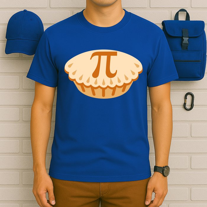 Apple Pie Pi Day Math Symbol Design For Teachers Students Gift T-Shirt