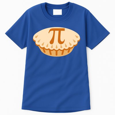 Apple Pie Pi Day Math Symbol Design For Teachers Students Gift Tall T-Shirt