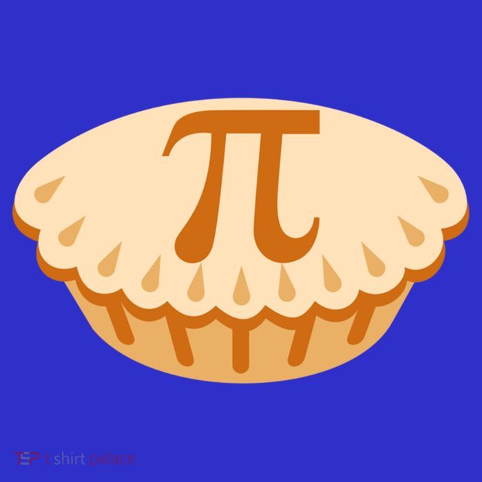 Apple Pie Pi Day Math Symbol Design For Teachers Students Gift Tall T-Shirt