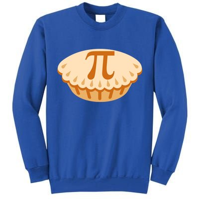 Apple Pie Pi Day Math Symbol Design For Teachers Students Gift Tall Sweatshirt