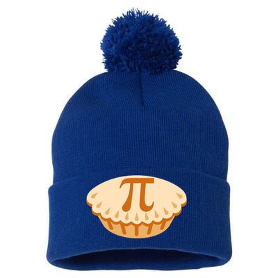 Apple Pie Pi Day Math Symbol Design For Teachers Students Gift Pom Pom 12in Knit Beanie