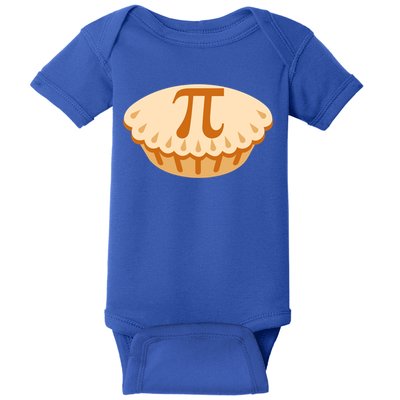 Apple Pie Pi Day Math Symbol Design For Teachers Students Gift Baby Bodysuit