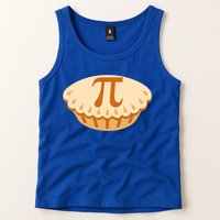 Apple Pie Pi Day Math Symbol Design For Teachers Students Gift Tank Top