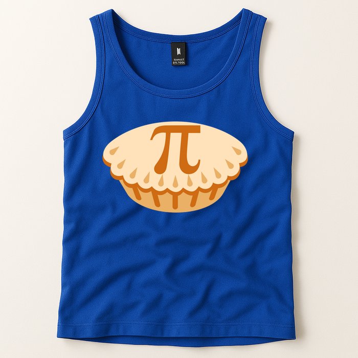 Apple Pie Pi Day Math Symbol Design For Teachers Students Gift Tank Top